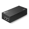 Produktbild: TP-Link TL-POE170S PoE++ Injektor (2 Gigabit-Ports, kompatibel mit 802.3af /at/bt, Gesamtleistung mit bis zu 60W, Wandmontage und Desktop-Design, Plug and Play) Schwarz