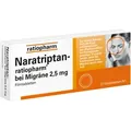 Produktbild: Naratriptan ratiopharm bei Migräne 2 St