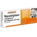 Produktbild: Naratriptan-ratiopharm® bei Migräne 2,5 mg