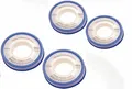 Produktbild: 4 Rollen á 10mx12mm BGS 8582 PTFE Dichtband Teflonband, Gewindedichtband 