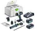 Produktbild: Festool Akku-Bohrschrauber TDC 18/4 5,0/4,0 I-Set QUADRIVE - 577612
