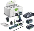 Produktbild: Festool Akku-Bohrschrauber TDC 18/4 5,0/4,0 I-Set QUADRIVE