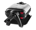 Produktbild: WM 756D TEFAL WM756D 2 Waffel(n) Rechteckig Schwarz Edelstahl 1200 W 10 cm ~D~