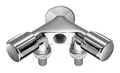 Produktbild: Schell Comfort NA-Doppelventil mit zwei Schlauchanschlüssen und Innengewinde G 1/2 Chrom - 033680699