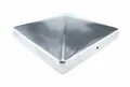 Produktbild: Gartenwelt Riegelsberger Pfostenkappe Pfostenkappe Edelstahl Pyramide Zaunkappe Kappe für Pfosten V2A