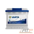 Produktbild: VARTA Starterbatterie Blue Dynamic 52Ah 470A C22 Kofferraum u.a. für ABARTH