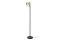 Produktbild: lux.pro Stehlampe, ohne Leuchtmittel, »Namsos« 1 x E27 Metall 156 cm Schwarz / Goldfarben