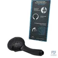 Produktbild: BLUMBACH® Duschkopf schwarz wassersparend - Hochdruck Duschkopf Aqua Joy - 8 Str