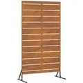 Produktbild: vidaXL Sichtschutz Grau 100 x 50 x 180 cm Wetterfeststahl 868569