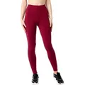 Produktbild: Bellivalini Leggings Damen Lange Leggings aus Bio-Baumwolle BLV50-183 (1-tlg) elastischer Bund rot XS