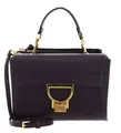 Produktbild: COCCINELLE Arlettis Handbag Grainy Leather Umhängetasche Prune dunkelviolett Neu