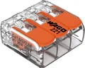 Produktbild: 30 Stk. WAGO GmbH & Co. KG Compact-Verbindungsklemme 221-613 Steckklemmen