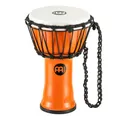 Produktbild: Meinl Percussion JRD Djembe Musikinstrument - Sehr kleine Handtrommel - Reiseinstrument - Durchmesser 7 Zoll - Kunststoff, Orange (JRD-O)