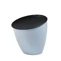Produktbild: Mepal - Küchenabfalleimer Calypso - Kleiner Mülleimer mit Deckel - Komposteimer Küche - Ideal für die Küchenorganisation - Küchenhelfer & Spülmaschinenfest - 2200 ml - Nordic Blue