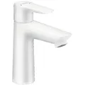 Produktbild: hansgrohe Talis E Einhebel Waschtischmischer 110, Zugstangen-Ablaufgarnitur, Ausladung 112mm, 71710700
