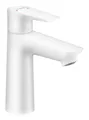 Produktbild: Hansgrohe Talis E Einhebel-Waschtischmischer 110 mit Zugstangen-Ablaufgarnitur - Mattweiß - 71710700