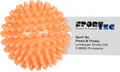 Produktbild: Igelball Massageball Reflexzonen Massage Selbstmassage soft 6 cm neon-orange