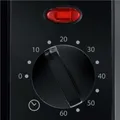 Produktbild: SEVERIN TO 2052 - Elektrobackofen - 9 Liter - 800 W - schwarz/silber