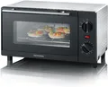Produktbild: Severin TO 2052 Toastofen Grill- und Backrost Mini Backofen Ober/Unterhitze 800W