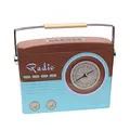 Produktbild: POWERHAUS24 nostalgische Retro Blechdose Radio, Geschenk, Aufbewahrung, Spielzeug, Deko, ohne scharfe Kanten, lebensmittelecht, ca. 21 cm x 16 cm, 2 Rezepte inklusive