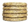 Produktbild: DekoPrinz® Bastelkranz Natur Strohkranz / Strohrömer Rohling, Ø30 cm, 5 cm Stärke Ø 30 cm x 5 cm