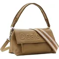 Produktbild: Desigual Umhängetasche Cross Bag Half Logo 24 Venecia 2.0 24SAXP79, Farbe:Khaki - Braun