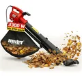Produktbild: Hecht Elektro-Laubbläser 3in1 Laubbläser 3300W 45 Liter Fangkorb 3,2 kg, 10:1 Mulchfunktion, mit Tragegurt