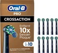 Produktbild: Oral-B Pro CrossAction 10x Aufsteckbürsten für elektrische Zahnbürste, X-Borsten