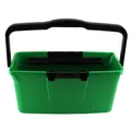 Produktbild: Unger kleiner Eimer 12 Liter grün mit Ablagesieb QB12B