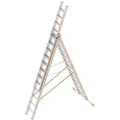 Produktbild: Layher TOPIC 1041 Allzweckleiter mit rutschhemmenden R12 3x12 Stufen