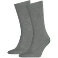 Produktbild: TOMMY HILFIGER Herren Socken, 2er Pack - Classic, Strümpfe, einfarbig Hellgrau 43-46