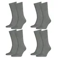 Produktbild: Tommy Hilfiger 8 Paar Classic Socken Gr. 39-49 Herren Business Socken, Farbe:758 - middle grey mélange, Socken & Strümpfe:43-46
