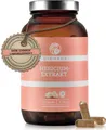 Produktbild: QIDOSHA Hericium-Extrakt Kapseln, 30:1 Extrakt Kapseln hochdosiert, 180 Stk, 1300 mg Hericium Vitalpilz Extrakt pro Tagesdosis, Premium-Dual-Extrakt, Igelstachelbart Kapseln, Löwenmähne Pilz, lions mane à 180 St., 138.6 g