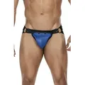 Produktbild: CUT4MEN String Herren Jock Strap in blau/schwarz - L/XL blau|schwarz L/XL