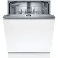 Produktbild: Bosch SBV4HTX00E Serie 4 Vollintegrierter Einbaugeschirrspüler 60 cm, XXL, Home Connect - Silber