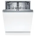 Produktbild: Bosch SBV4HTX00E Serie 4 XXL-Geschirrspüler, 60 cm, vollintegrierte Spülmaschine mit Besteckkorb, Extra Trocknen, Silence Programm, Flex Körbe, Rack Matic, Silence Plus, Home Connect, AquaStop