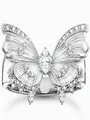 Produktbild: THOMAS SABO Fingerring Thomas Sabo TR2495-051-14-58 Cocktailring butterfly silber Damen