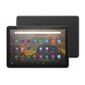 Produktbild: Fire HD 10-Tablet | 25,6 cm (10,1 Zoll) großes Full-HD-Display (1080p), 32 GB, schwarz – mit Werbung.