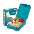 Produktbild: schmatzfatz Easy Brotdose für Kinder mit Fächern, Brotdose Unterteilt & Auslaufsicher, BPA-Freie Lunchbox für Kindergarten/Kita, Bento Box Kinder, Sichere Snackbox Vesperdose