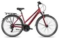 Produktbild: Adler Verona Trapez vielseitiges Damen-Trekkingbike mit Straßenausstattung 28 Zoll Rot 55 cm