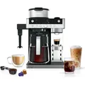 Produktbild: Ninja CFN802EU Prestige DualBrew System Filterkaffeemaschine (1,8 l Wassertank, Glaskanne, 2-in-1-System (Filter & Kapseln), 19-bar Drucksystem, Th... - Schwarz