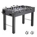 Produktbild: VEVOR Tischfußballtisch in Standardgröße (1212 x 610 x 838 mm), Indoor-Kickertisch für Zuhause, Familie und Spielzimmer, langlebiges Set, inkl. 2 Bällen & Punktezähler & 2 Getränkehaltern