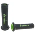 Produktbild: Griffgummis Zweifarbige On-Road Griffe Satz Domino A010 schwarz/grün für Roller