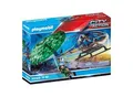 Produktbild: Playmobil Polizei-Hubschrauber: Fallschirmeinsatz