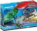 Produktbild: PLAYMOBIL 70569 Polizei-Hubschrauber: Fallschirm-Verfolgung NEUHEIT 2021 OVP,