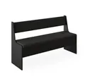 Produktbild: Vicco Sitzbank Roman, Schwarz, 136.6 x 41.5 cm