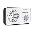 Produktbild: TechniSat VIOLA 2 - tragbares DAB Radio (DAB+, UKW, Lautsprecher, Kopfhöreranschluss, zweizeiliges Display, Tastensteuerung, klein, 1 Watt RMS) weiß/schwarz