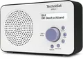 Produktbild: Dab+ Fm Radio, Netz-/batteriebetrieb, Weiß, Lcd, Kompakt, Tragbar