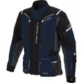 Produktbild: Herren Motorrad Jacke 48 - Büse Open Road 3 III wasserdicht - blau-schwarz