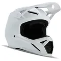 Produktbild: FOX V1 Solid Motocross Helm, weiss, Größe M für Männer